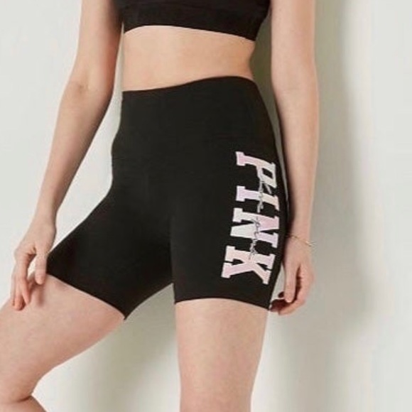 VS PINK FREYA TIE DYE TANK TOP BIKE SHORT SET XL NWT - Picture 10 of 11